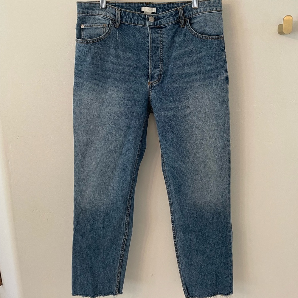 Levi’s 550 baggy, relaxed denim 36x30, vintage raw hem